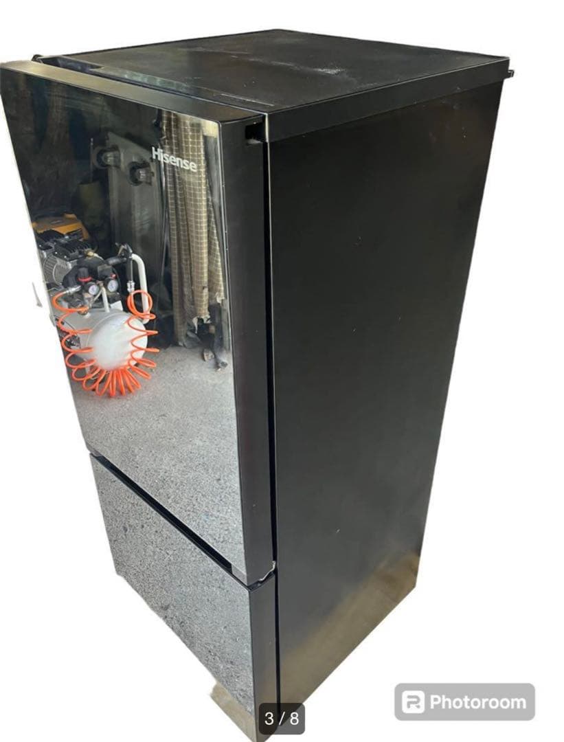 Hisense ハイセンス 冷凍冷蔵庫 HR-G1501EM ミラー