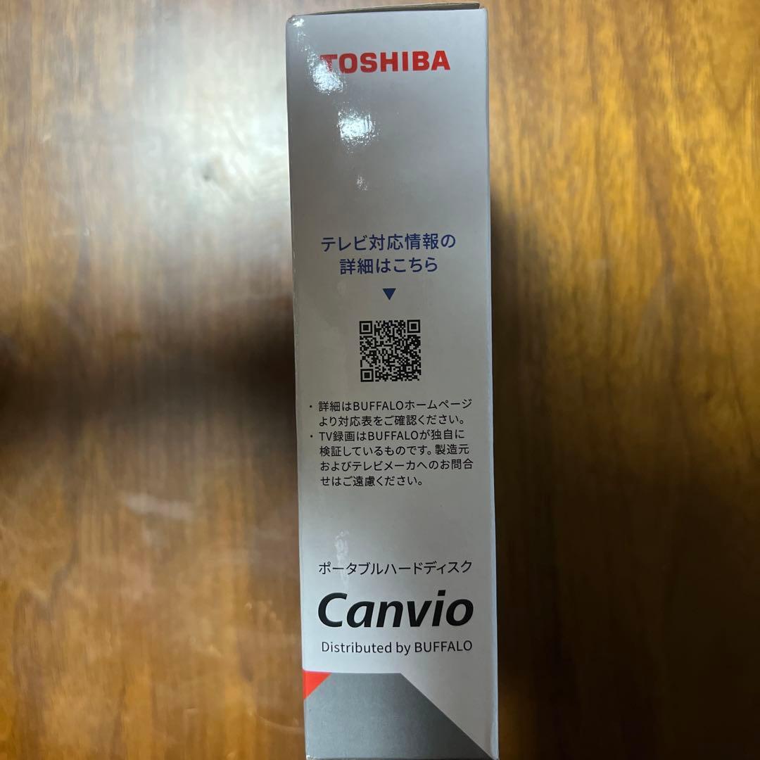 TOSHIBA Canvio 2TB ポータブルハードディスク
