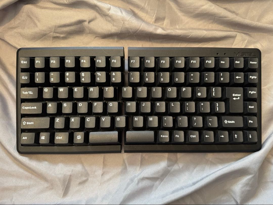 Borocco Mistel MD770 分割キーボードJIS 赤軸