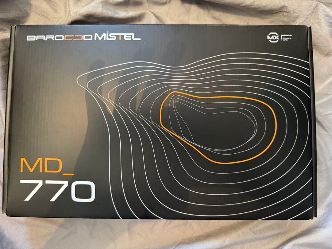 Borocco Mistel MD770 分割キーボードJIS 赤軸