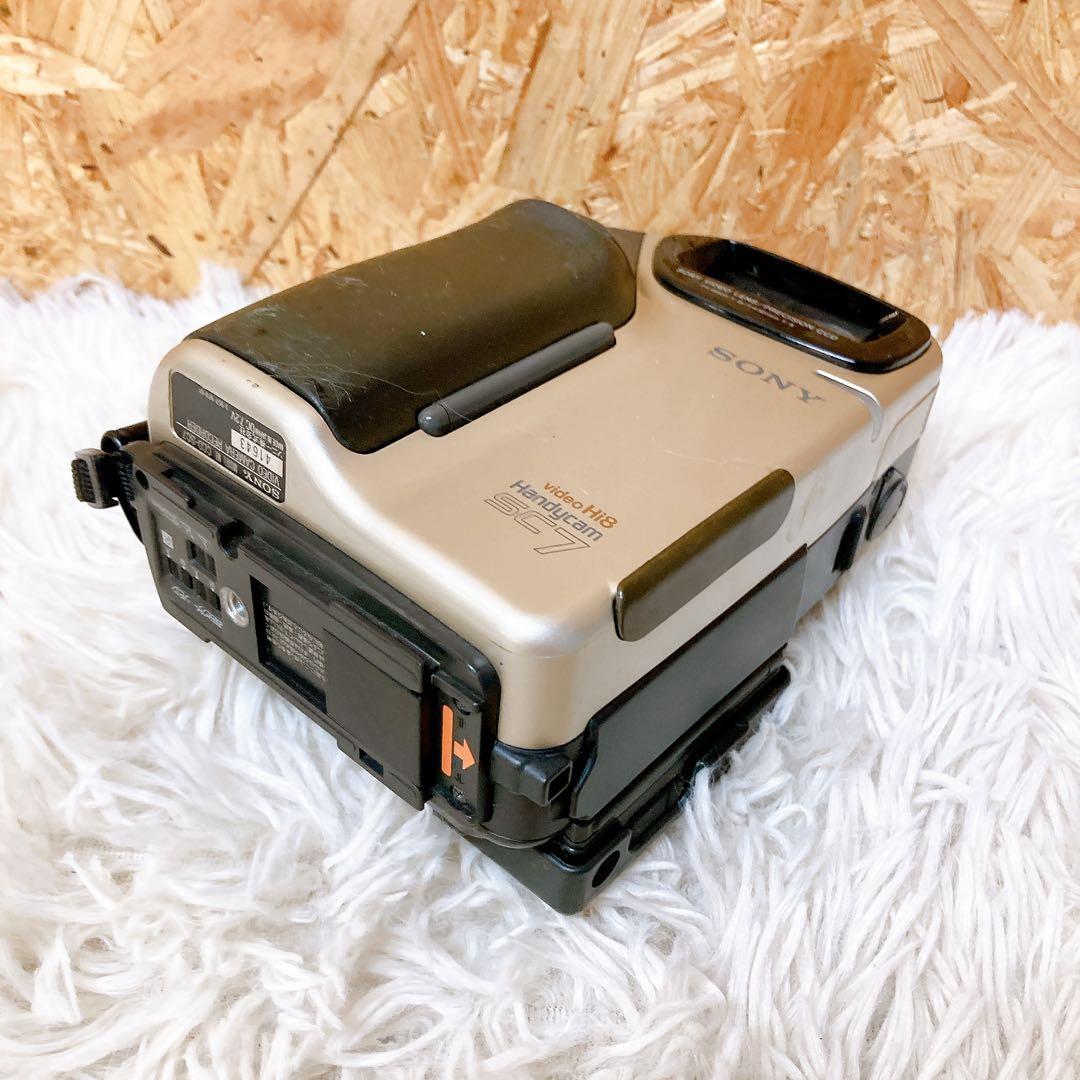 ビデオカメラ SONY video Hi8 handycam SC7 CCD-SC7
