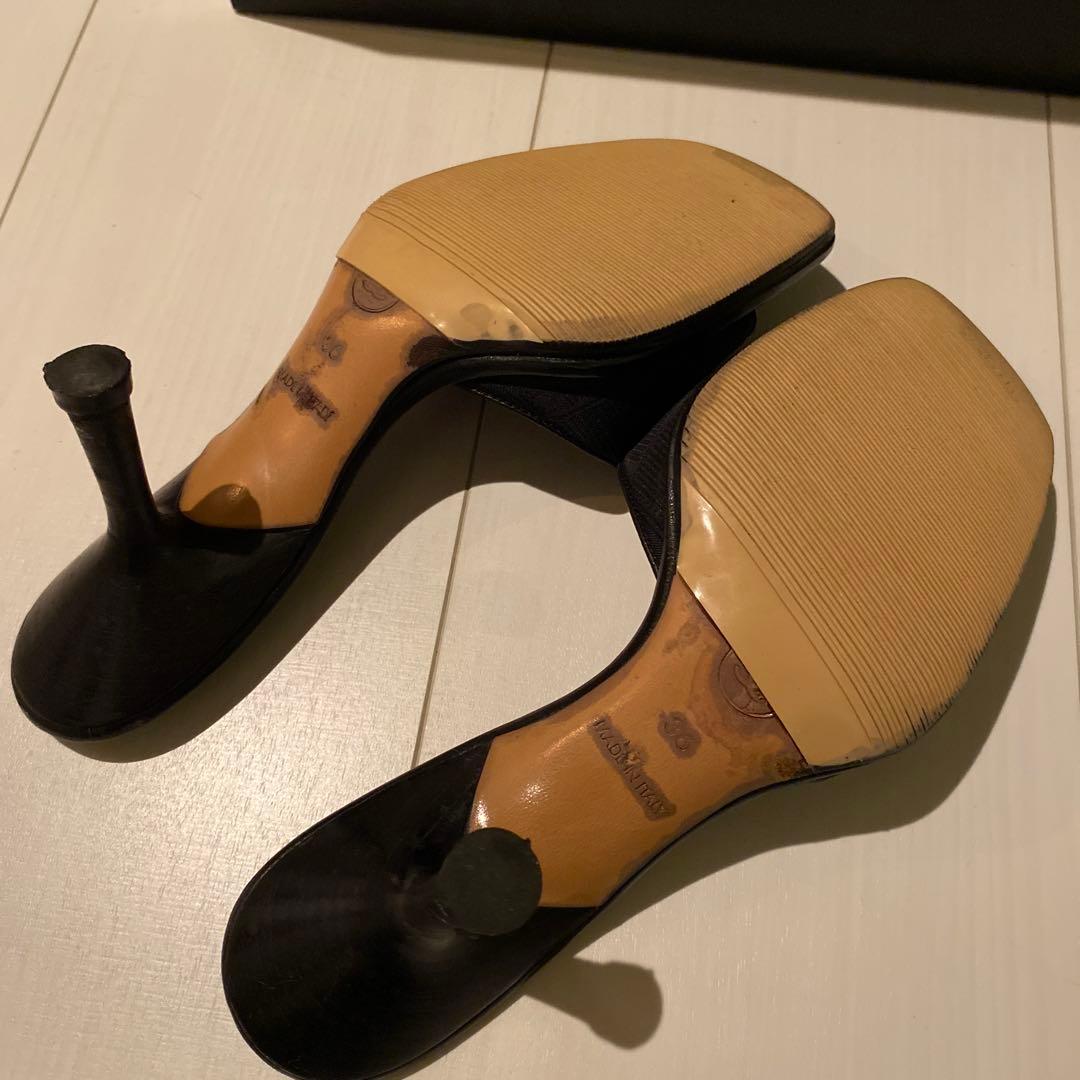 CHANEL トラベルラインミュール23.0cm