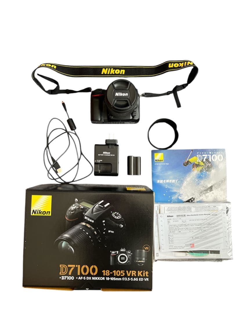 【美品】Nikon D7100 18-105 VR Kit
