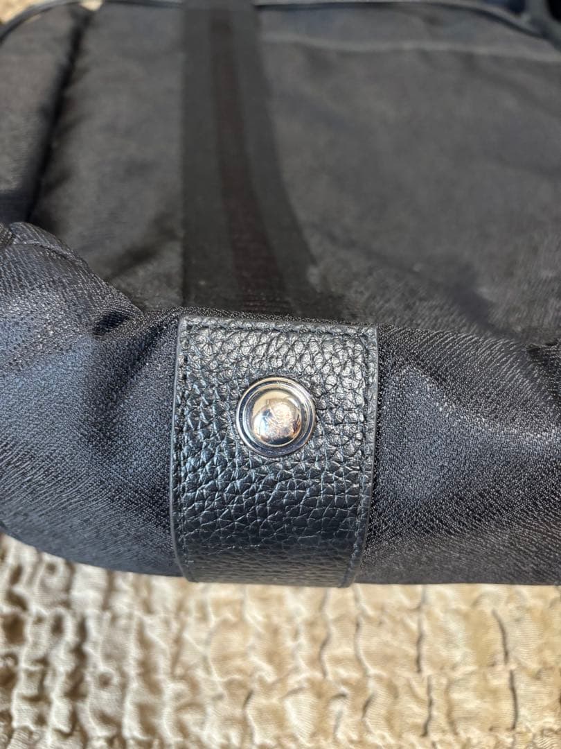 【Orobianco】オロビアンコトートバッグ 黒 大容量 美品