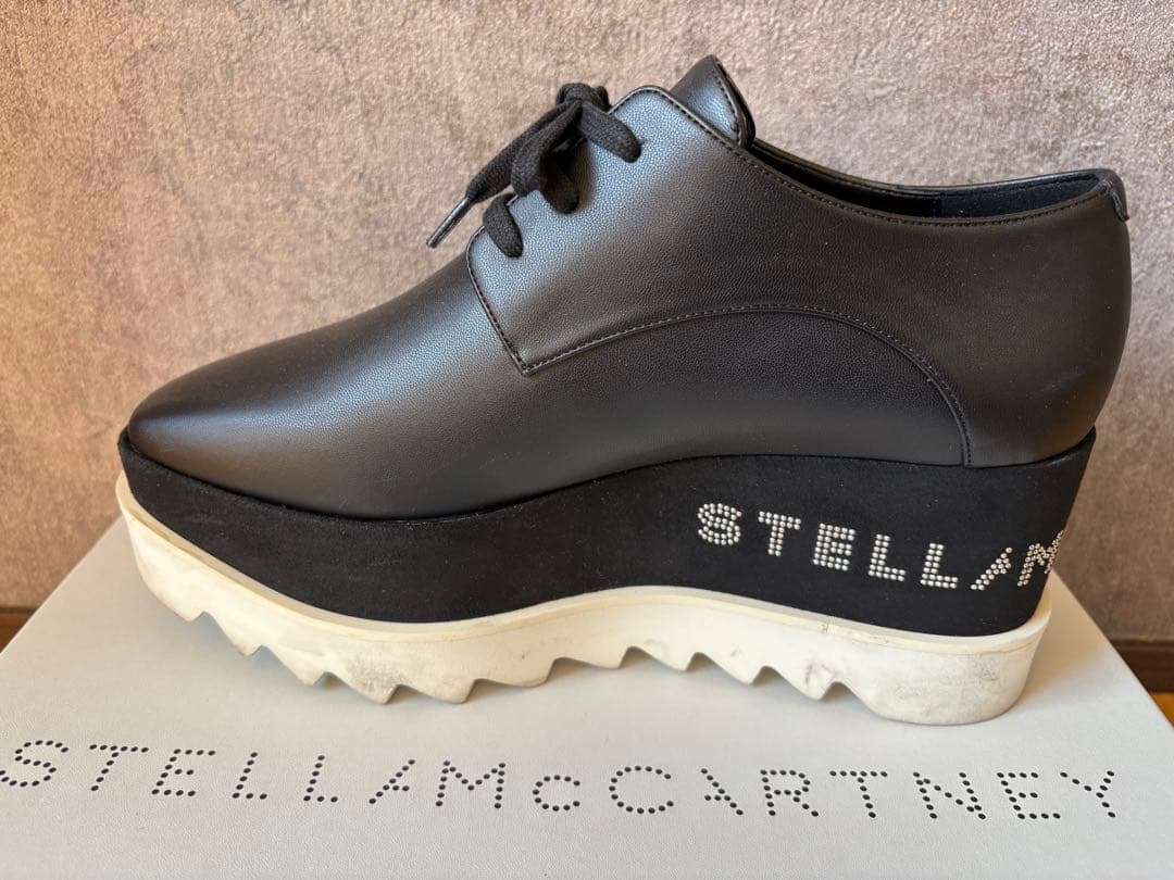 ステラマッカートニー　プラットフォーム　厚底　エリス　ローファー　　巾着　箱付き