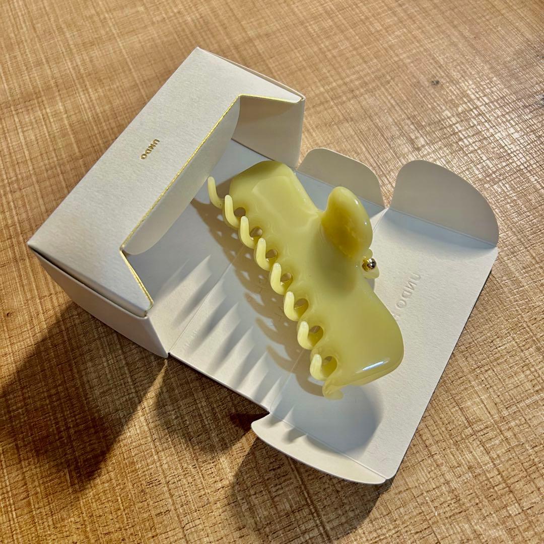 新品未使用 UNDO HAIRWARE ヘアクリップNo.4 アボカド