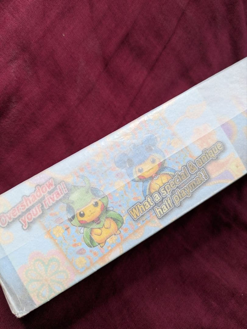 【2点セット】ポケモンセンター　シンガポール限定　プレイマット　デッキシールド