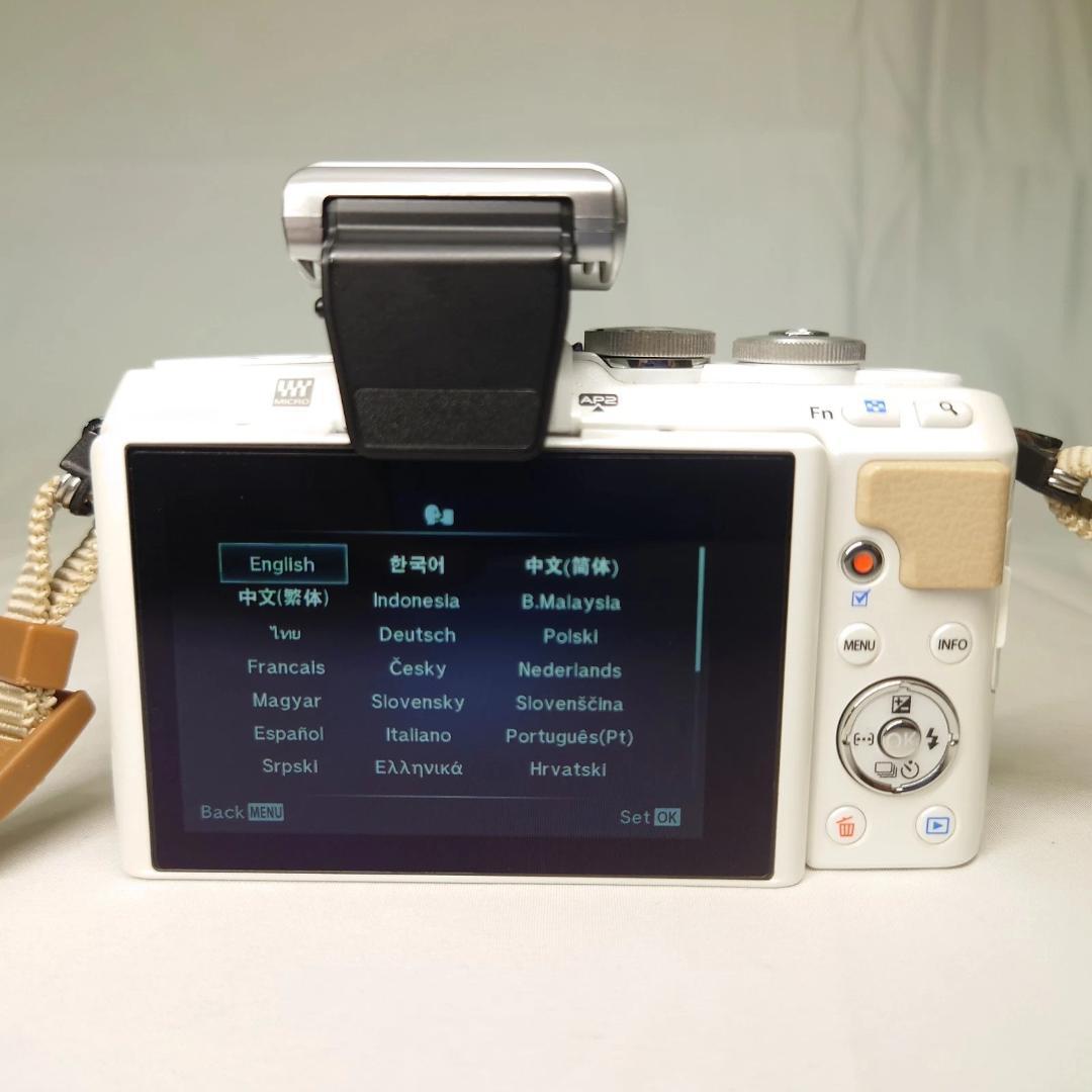 OLYMPUS PEN E-PL7 ホワイト ショット数808 オリンパス