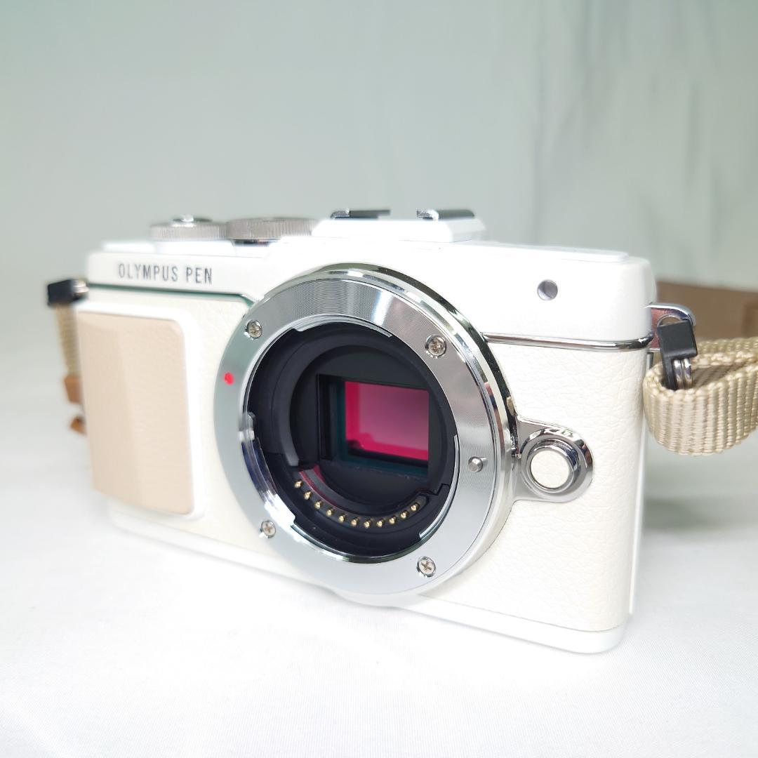 OLYMPUS PEN E-PL7 ホワイト ショット数808 オリンパス