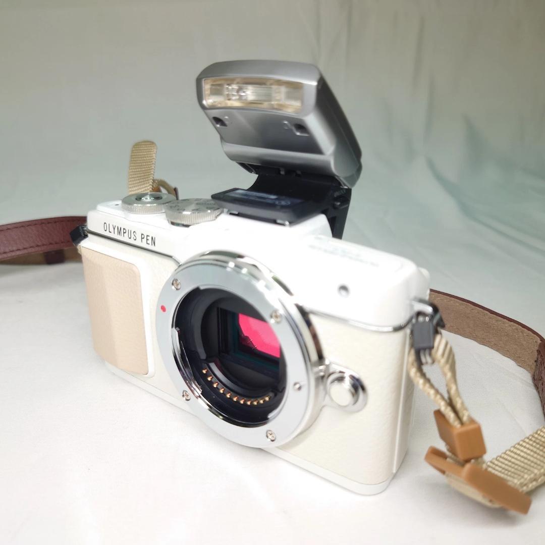 OLYMPUS PEN E-PL7 ホワイト ショット数808 オリンパス