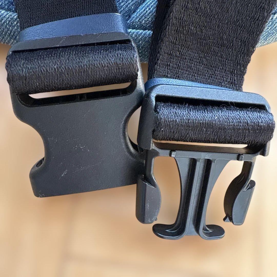 MCMのデニムコレクション スタッズ キルティング ボディバッグ　ウエストバッグ