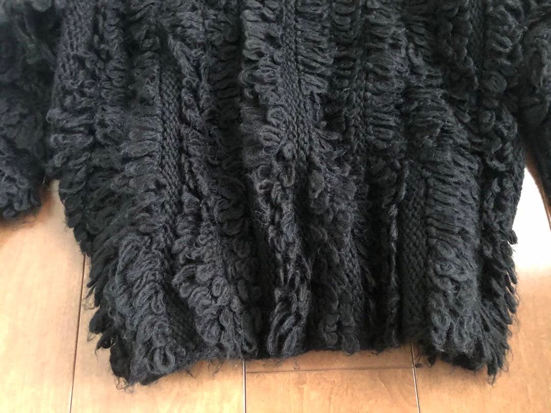 UN3D. 　アンスリード　ループニット　LiSA着用　ブラック