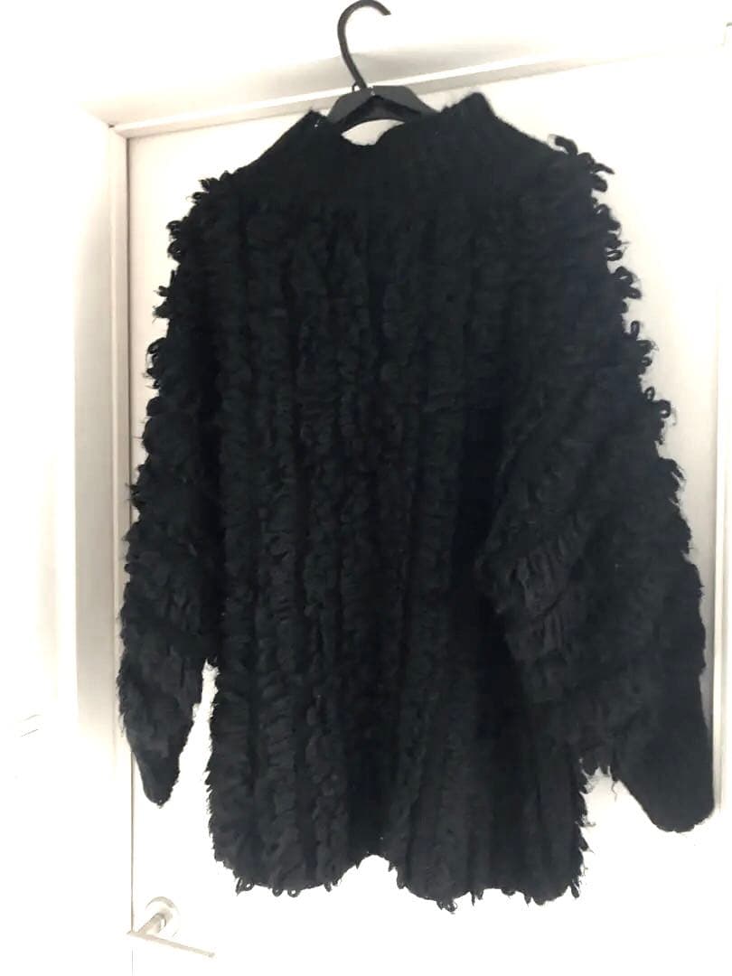 UN3D. 　アンスリード　ループニット　LiSA着用　ブラック