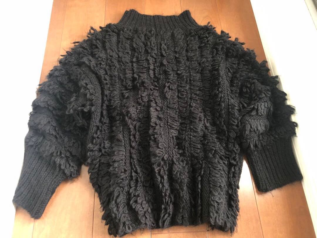 UN3D. 　アンスリード　ループニット　LiSA着用　ブラック