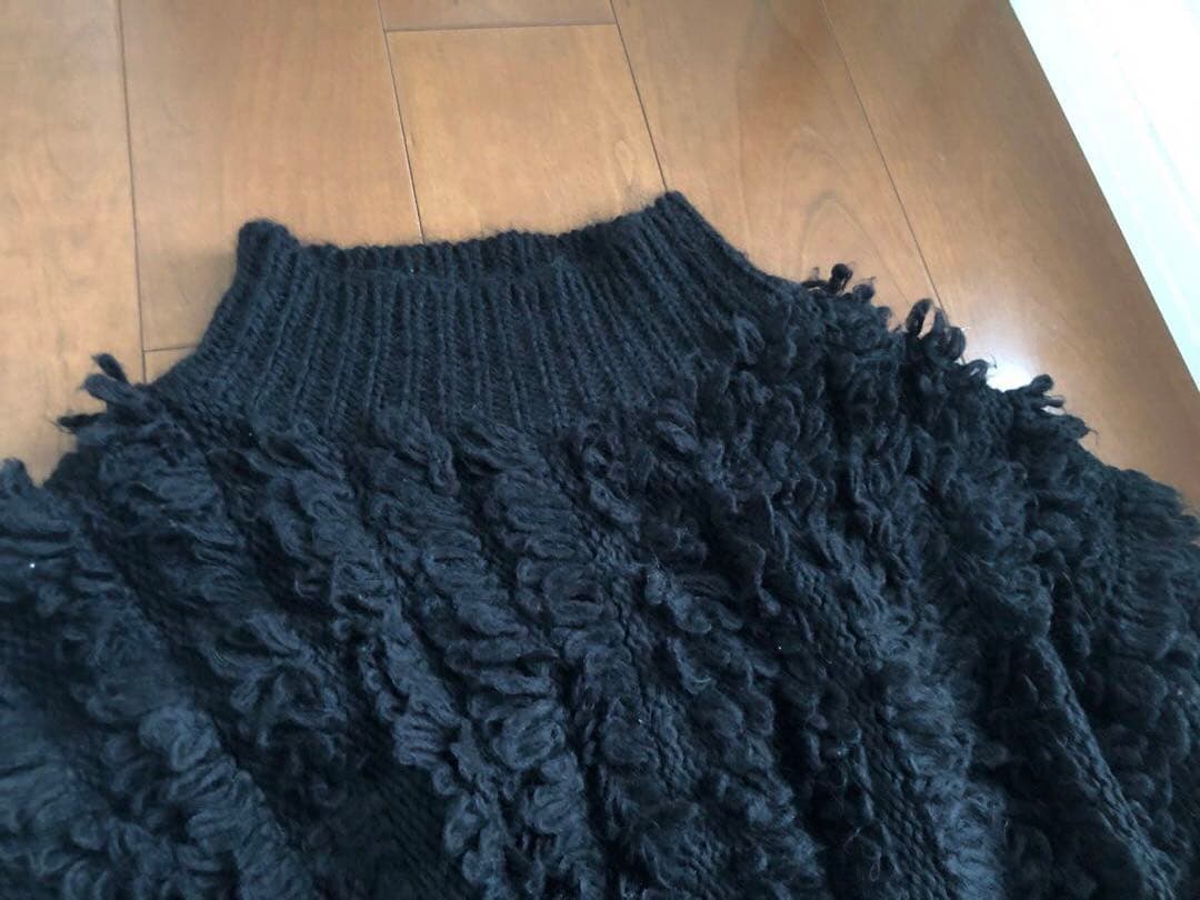 UN3D. 　アンスリード　ループニット　LiSA着用　ブラック