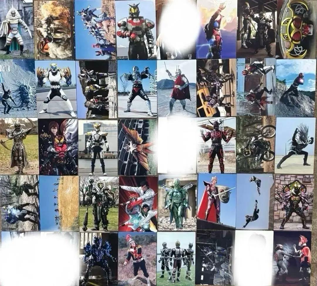 仮面ライダーチップスR カード セット　カルビー　引退