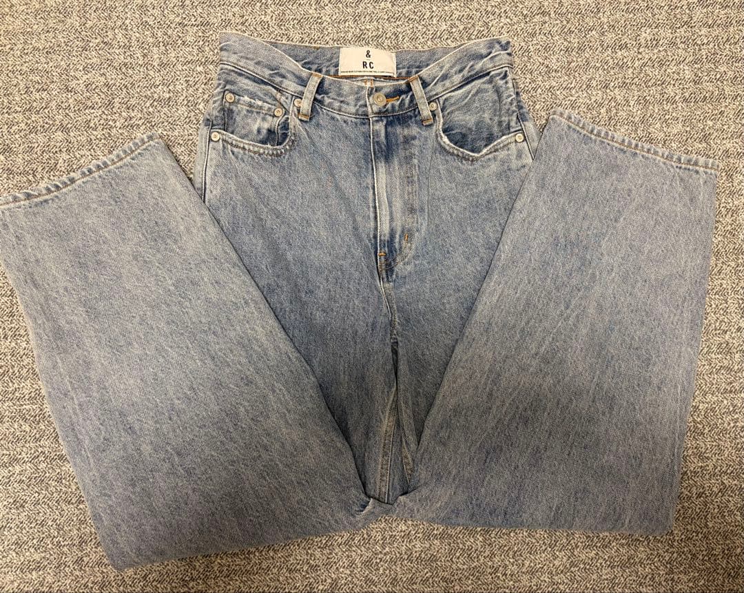 Curensology＜&RC＞カーヴィーデニムパンツ　ブルー　サイズ34