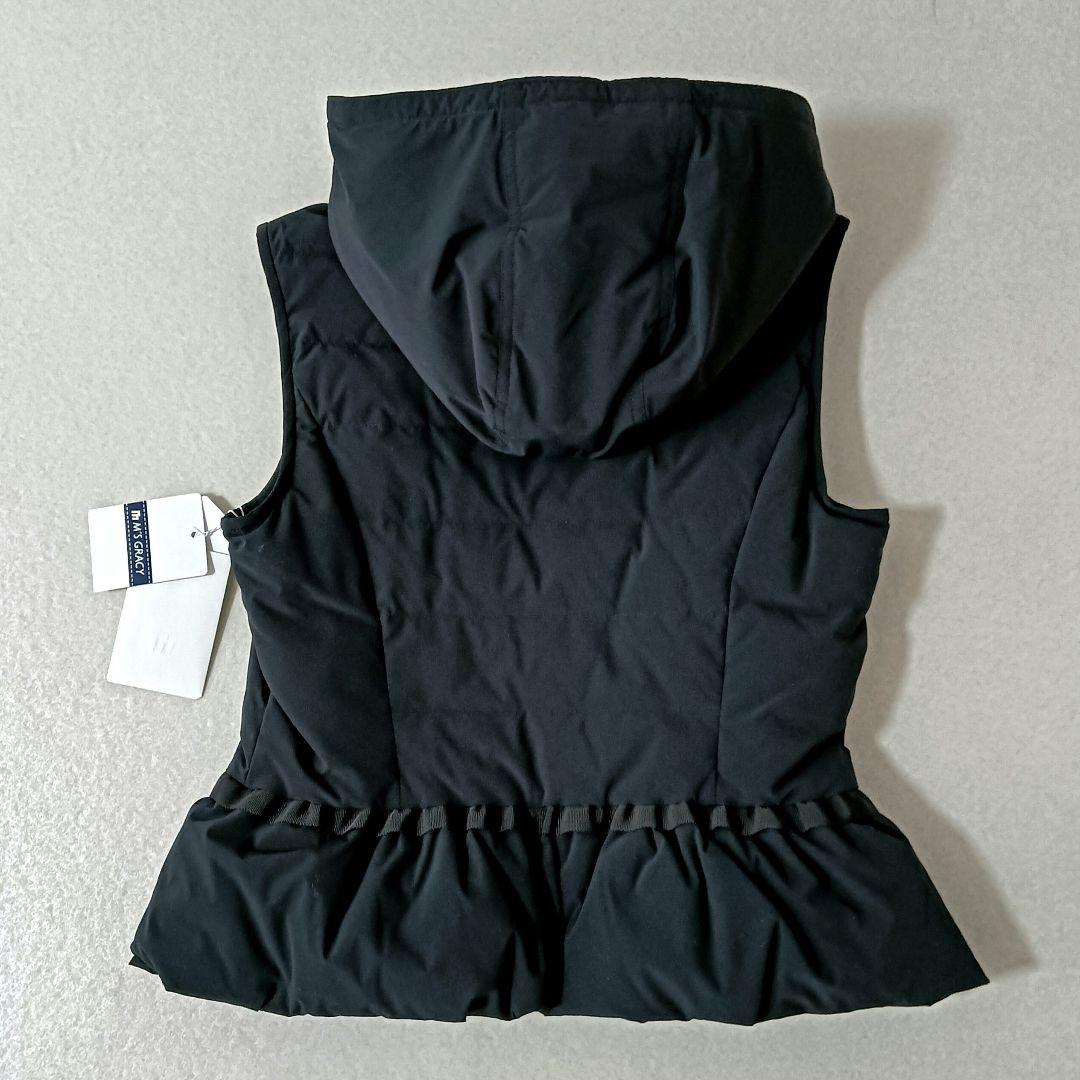 新品未使用タグ付き M’SGRACY フリルダウンベスト　38