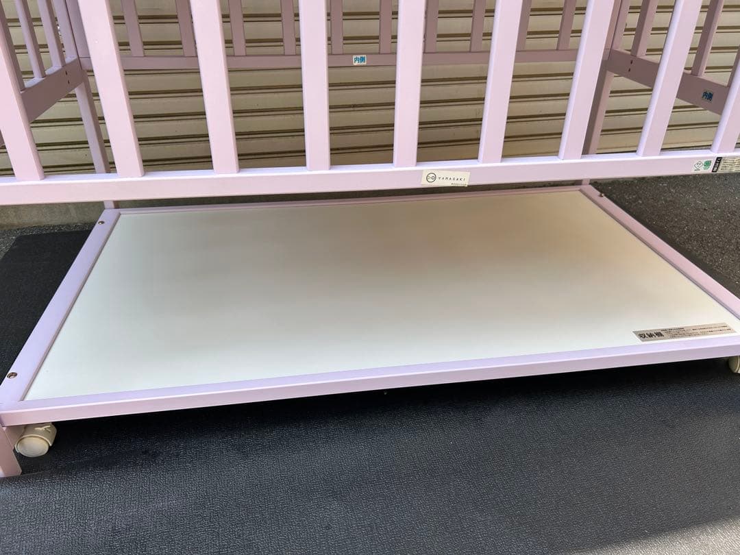 【引取・配達】大和屋　そいねーる　ミニベビーベッド　ホワイト　大阪・兵庫