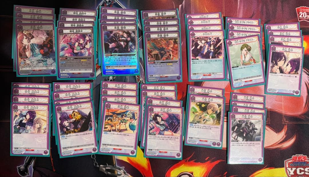 ユニオンアリーナ ユニアリ シャニマス 紫 アンティーカ デッキ 調整パーツ入り