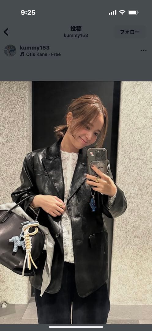 新品 未使用 shirocon vintageレザージャケット　38 yori