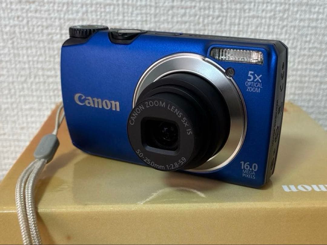 【中古完動品】Canon Power Shot A3300 IS 充電器ほか付き