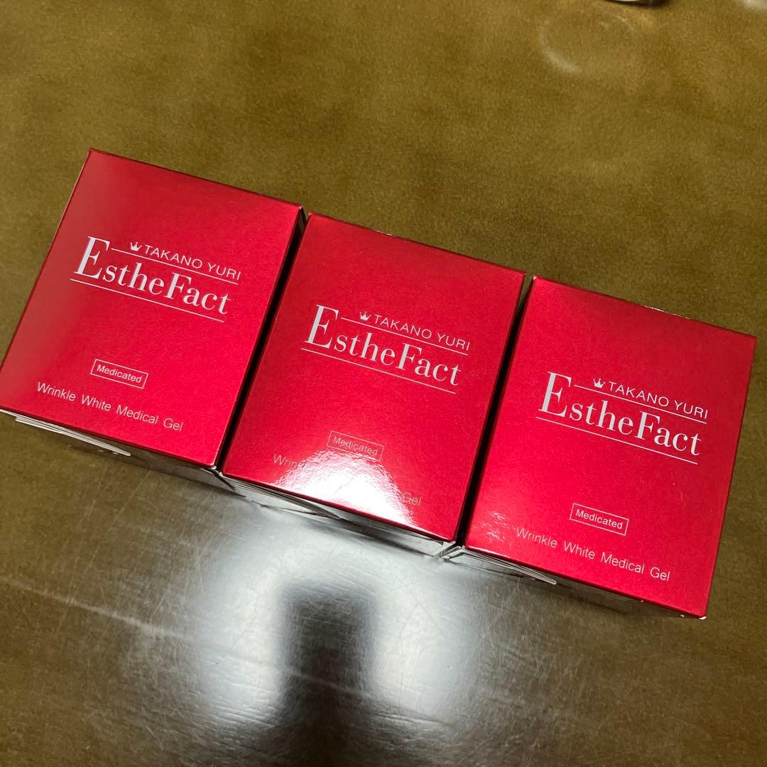 TAKANO YURI EstheFact シワ対策ジェル 3個セット