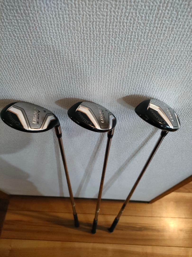 LEGACY BLACK ユーティリティ 3本セット