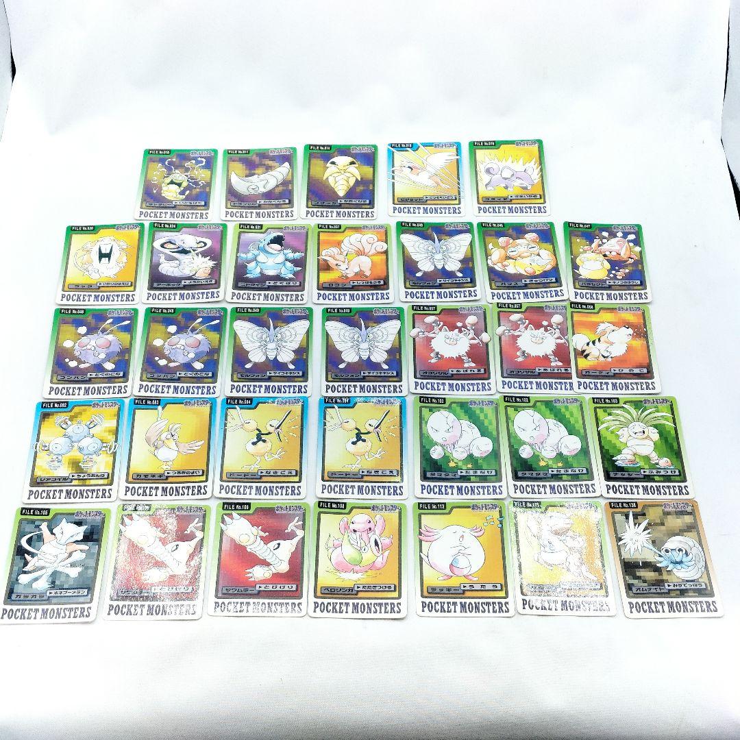 当時物 ポケットモンスター カードダス ポケモンカード 33枚 まとめ売り