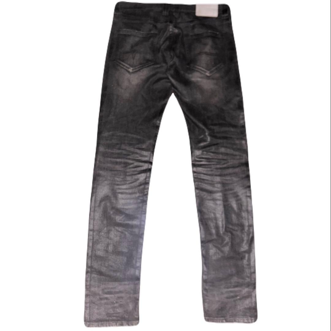 archive NO id.コーティングスキニーデニム dior homme