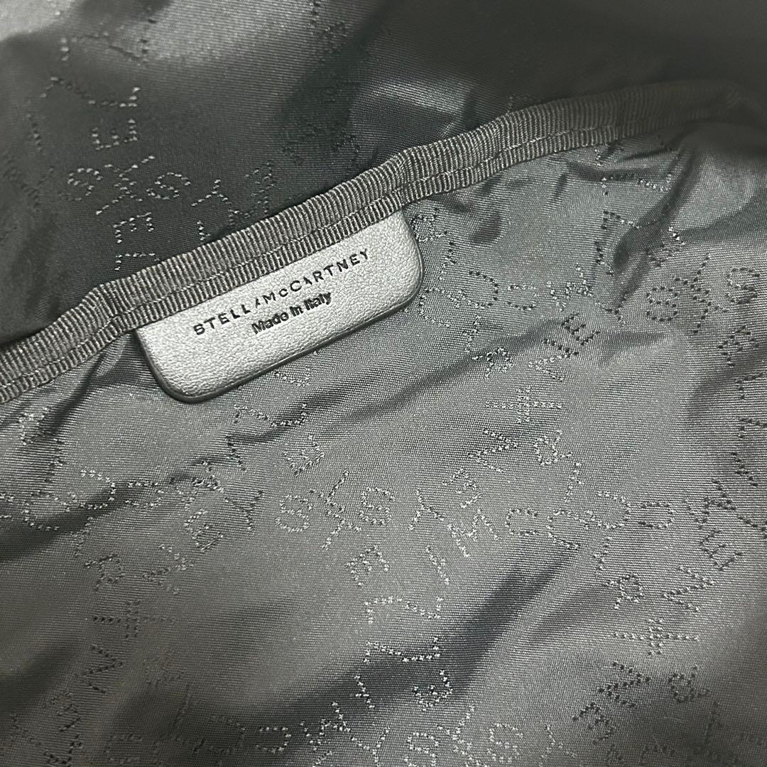 【極美品】ステラマッカートニー　ボディバッグ　ロゴベルト　ブラック