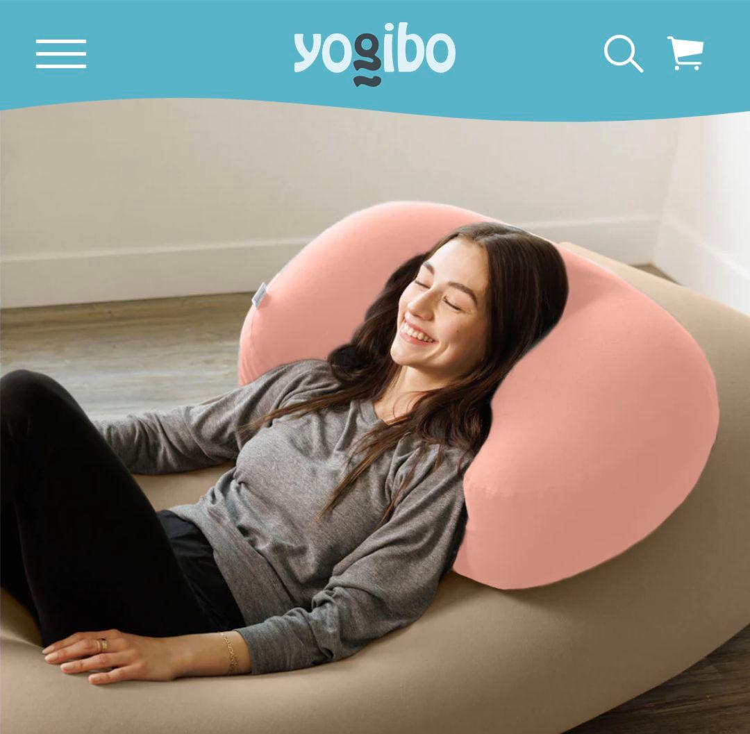 Yogibo Mega Moon Pillow ヨギボー メガ ムーン ピロー