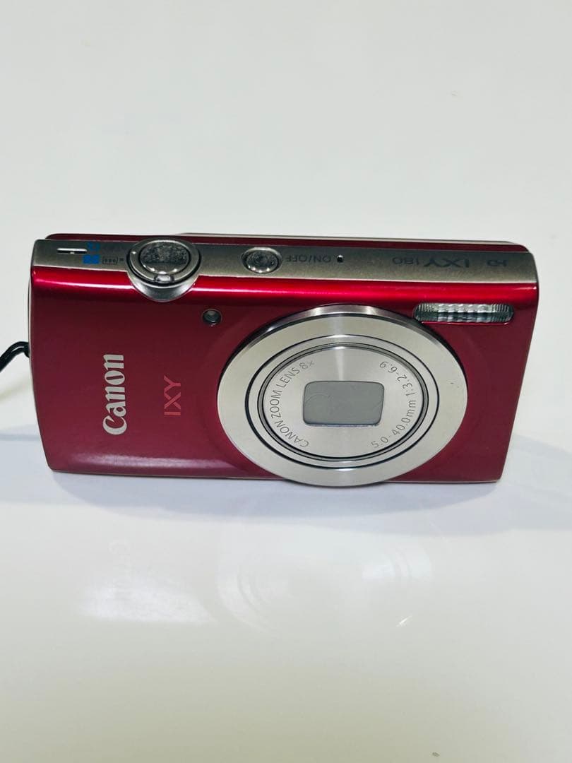 Canon IXY 180デジタルカメラ レッド