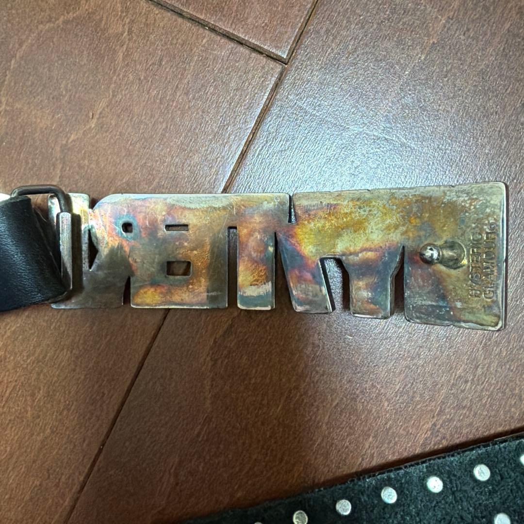 激レア　ヒステリックグラマー　スタッズ付きベルト