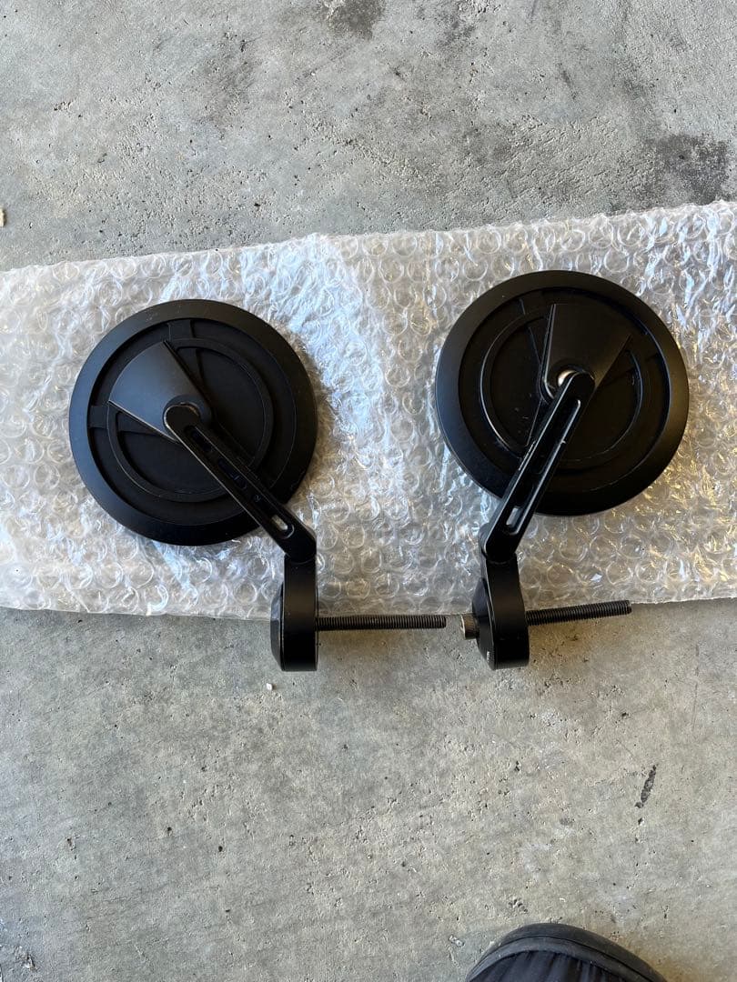 デイトナ HIGHSIDER バーエンドミラー 左右セット