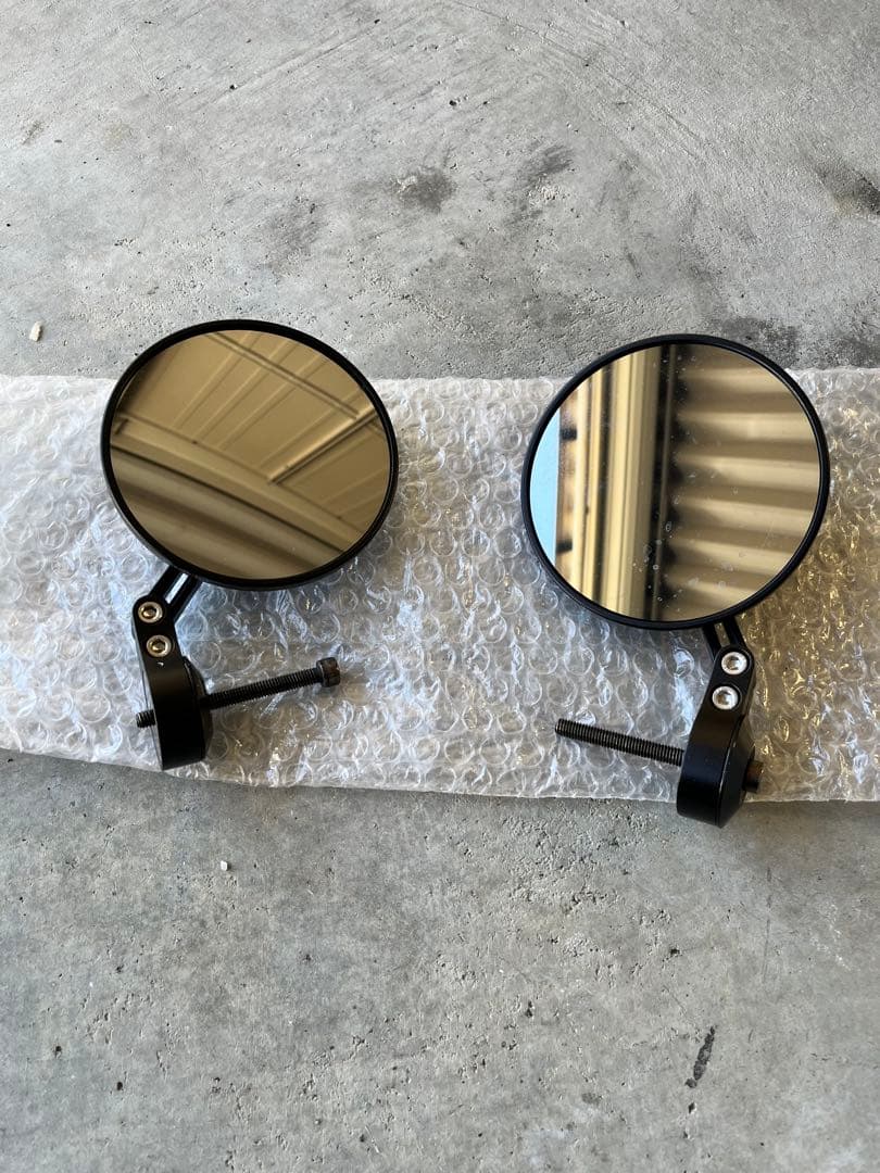 デイトナ HIGHSIDER バーエンドミラー 左右セット