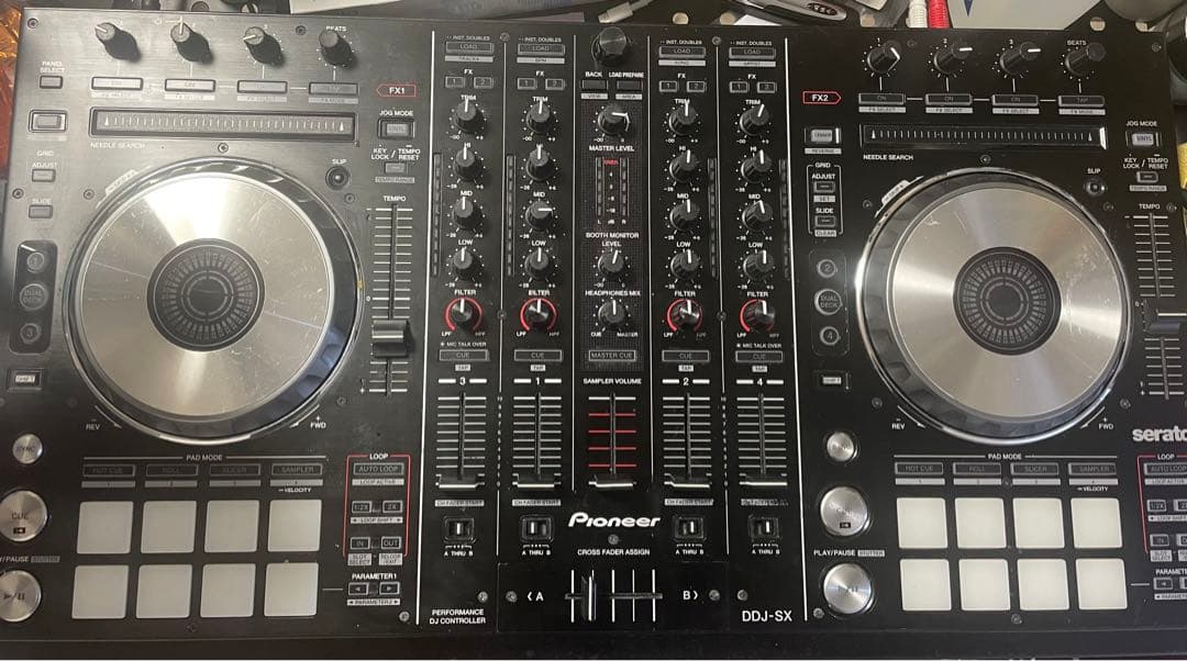 Pioneer DDJ-SX コントローラーとケース