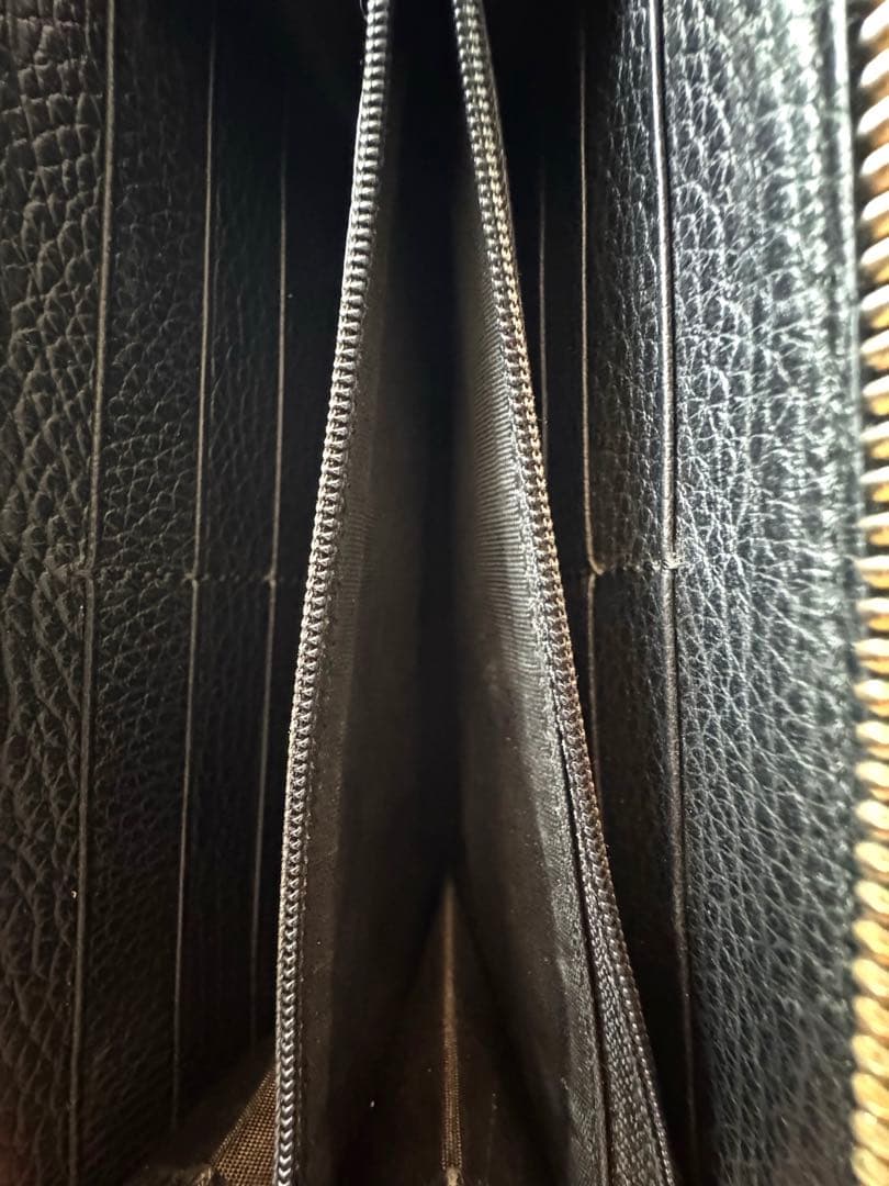 【美品】GUCCI グッチ　ラウンドファスナー長財布