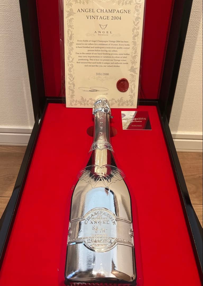 猫さま専用 エンジェル シャンパン プラチナ ビンテージ 2004 ボックス付き