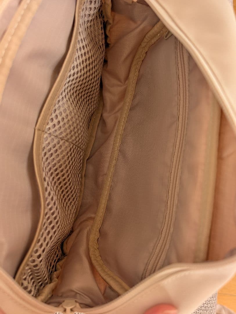 【専用】2回使用POMULU ポムル ヒップシート　ナチュラルアイボリー