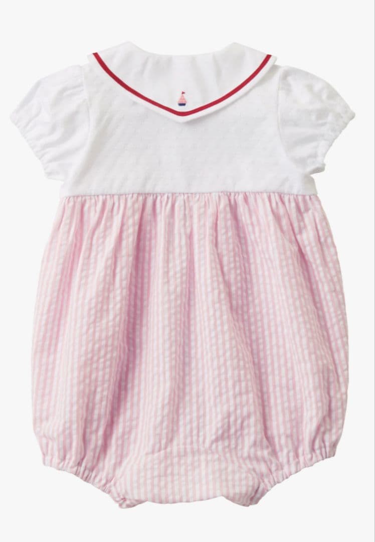 【新品】familiar 襟付き半袖ロンパース 70サイズ