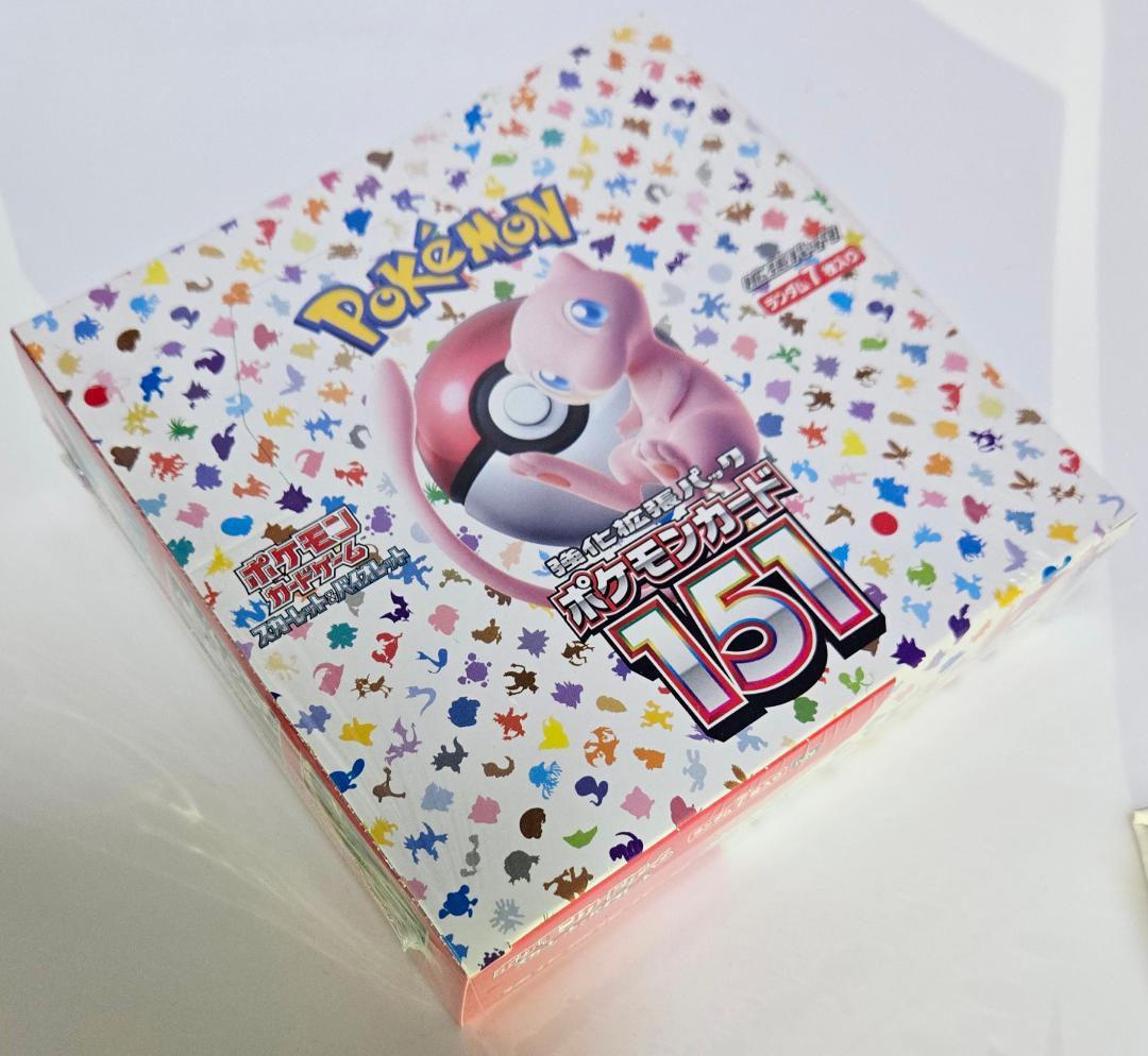 ポケモンカード151 1BOX シュリンク付き 未開封品