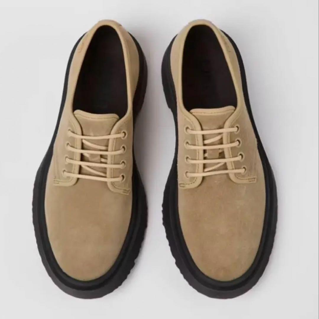 美品！カンペール CAMPER Walden レースアップシューズ