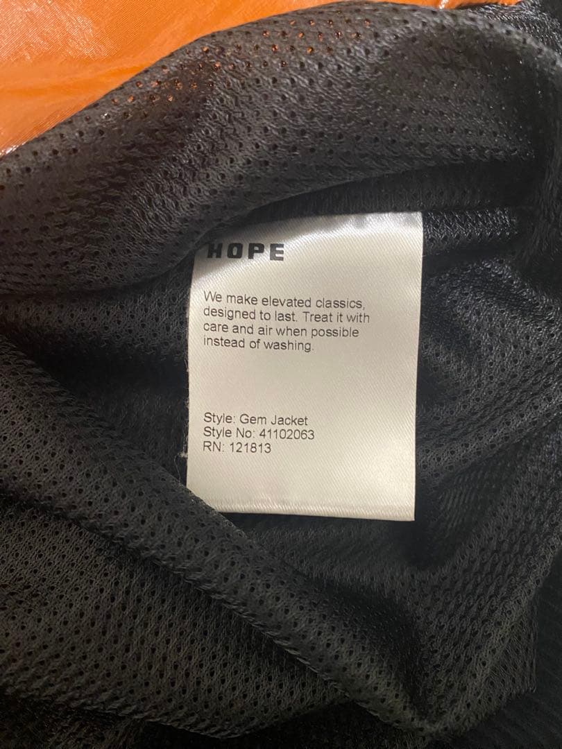 HOPE Stockholm Gem Jacket Brick サイズ46