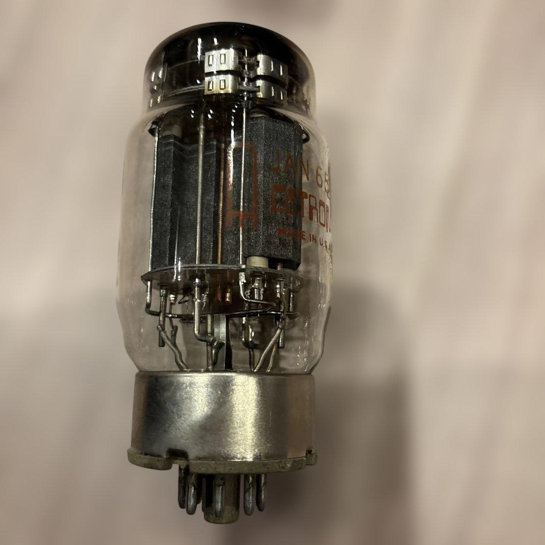 CETRON 6528A-JAN 真空管 米軍規格 未使用保管品？ 通電未確認