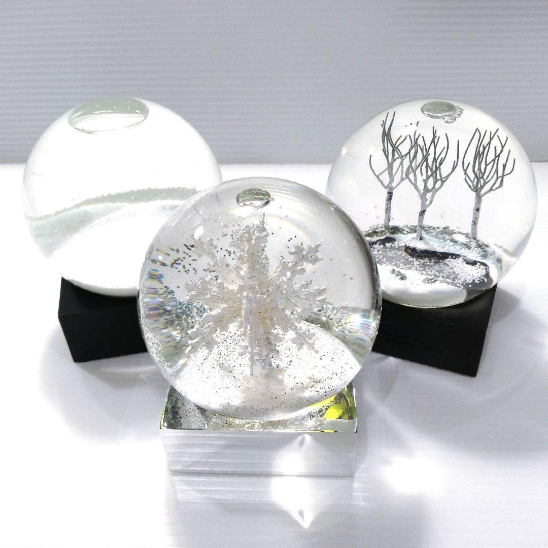 CoolGlobes スノードーム クールスノーグローブ ホワイト