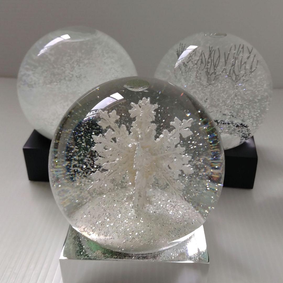 CoolGlobes スノードーム クールスノーグローブ ホワイト