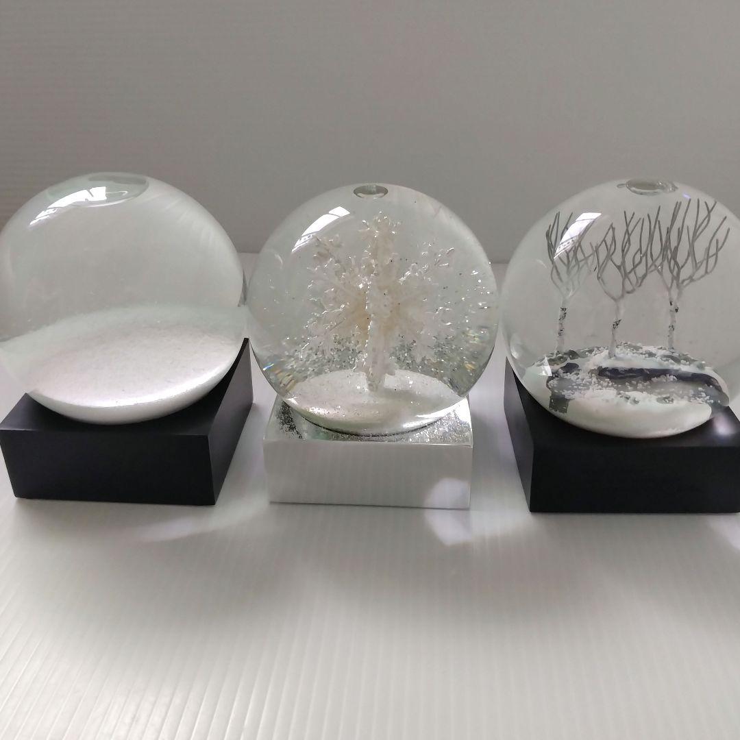 CoolGlobes スノードーム クールスノーグローブ ホワイト