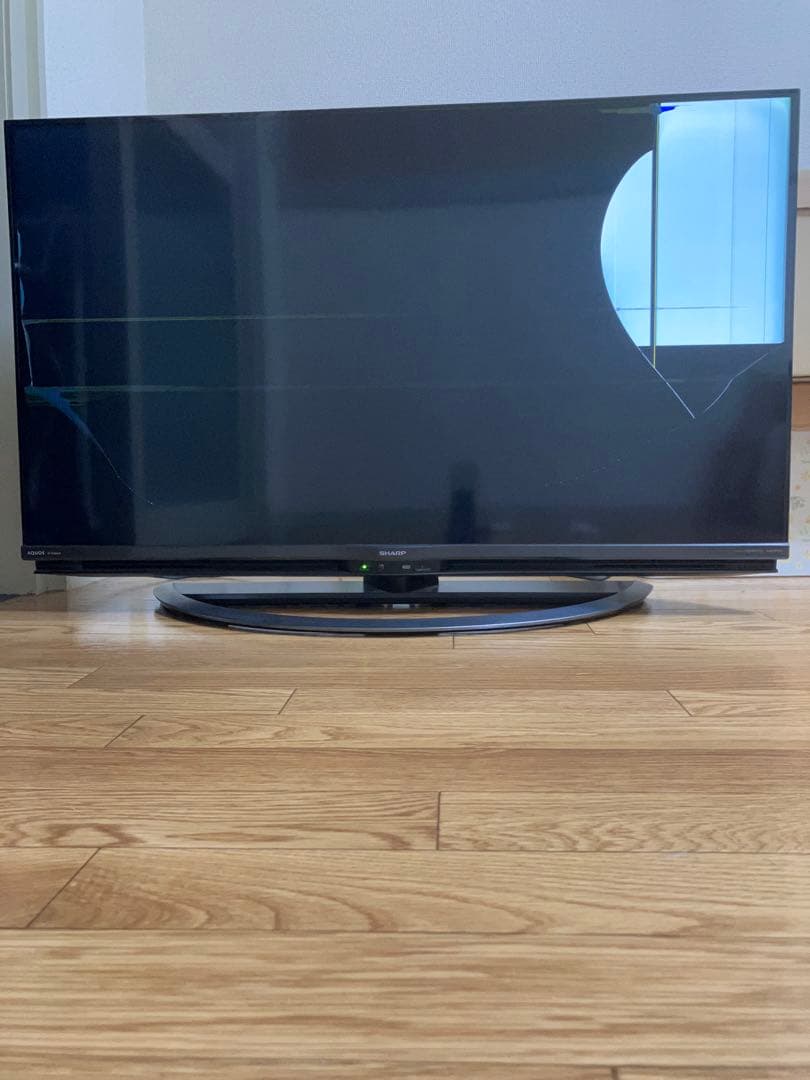 SHARP 液晶テレビ 4T-C40AJ1 液晶割れあり