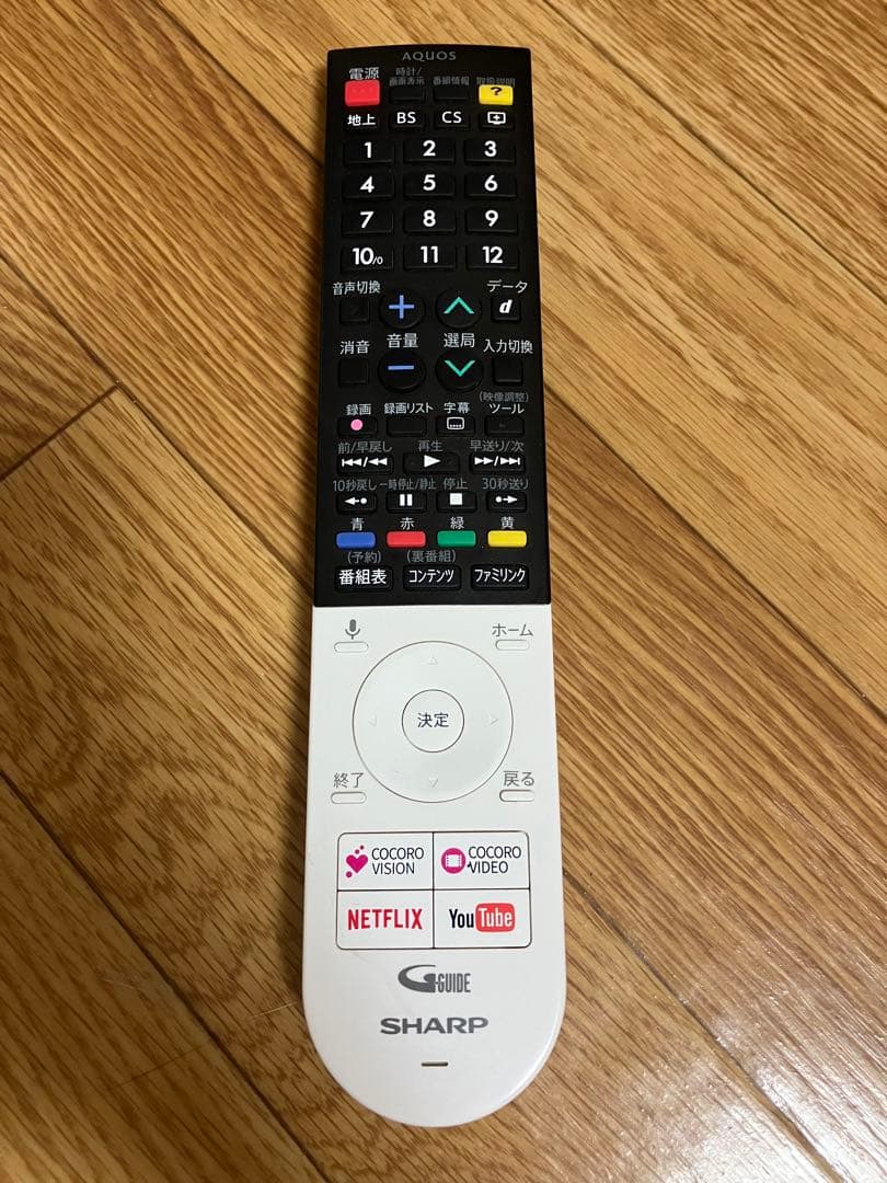 SHARP 液晶テレビ 4T-C40AJ1 液晶割れあり